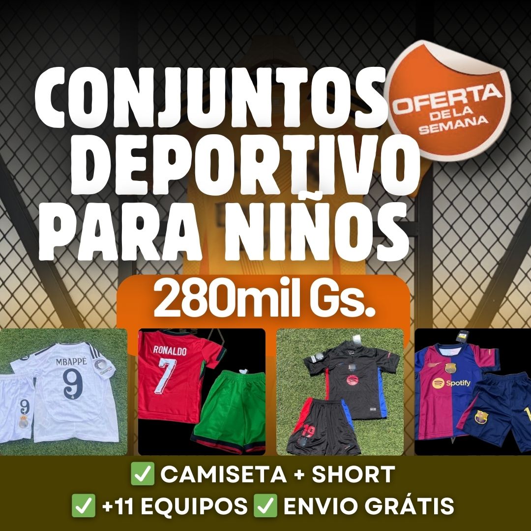 PARA EL DIA DE LOS REYES - Conjunto Deportivo para Niños