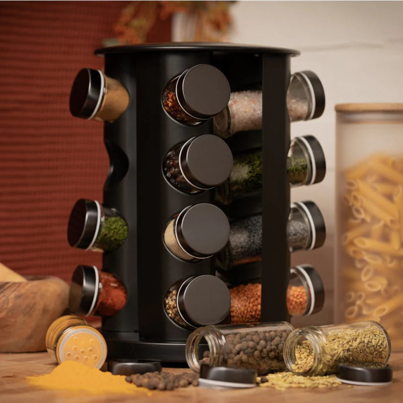 Súper Condimentero Giratorio 16 piezas