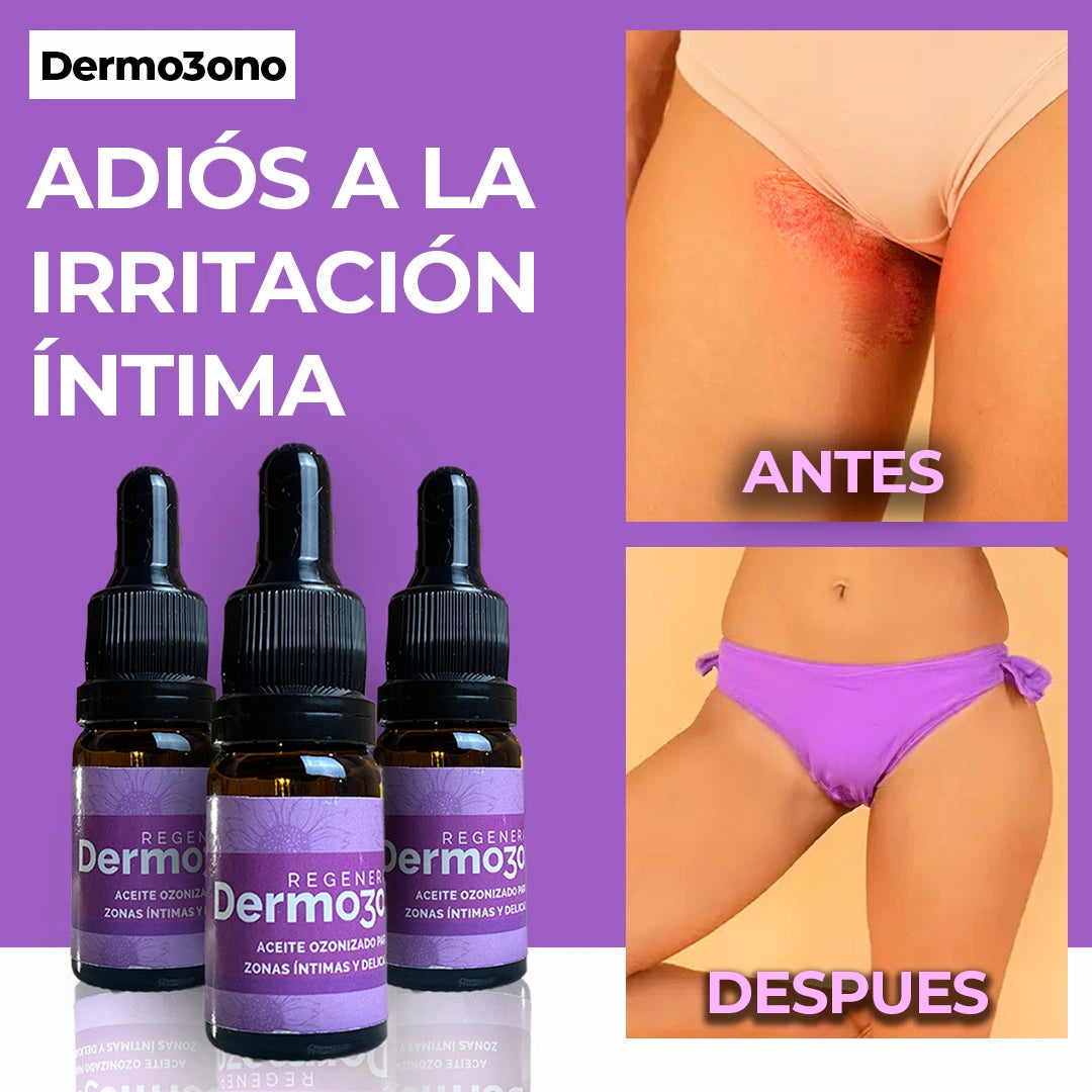 Aceite Ozonizado para zonas intimas y delicadas - Dermozono