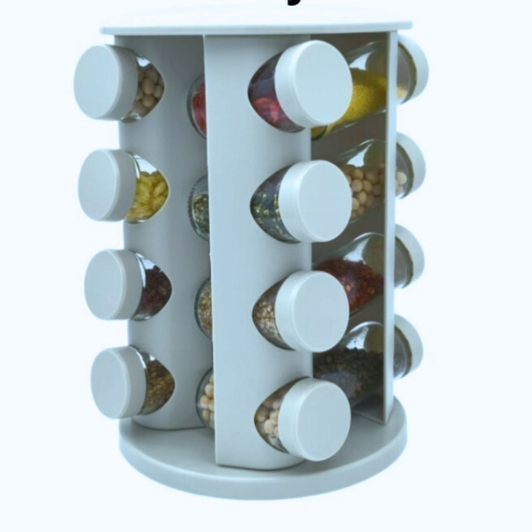 Súper Condimentero Giratorio 16 piezas