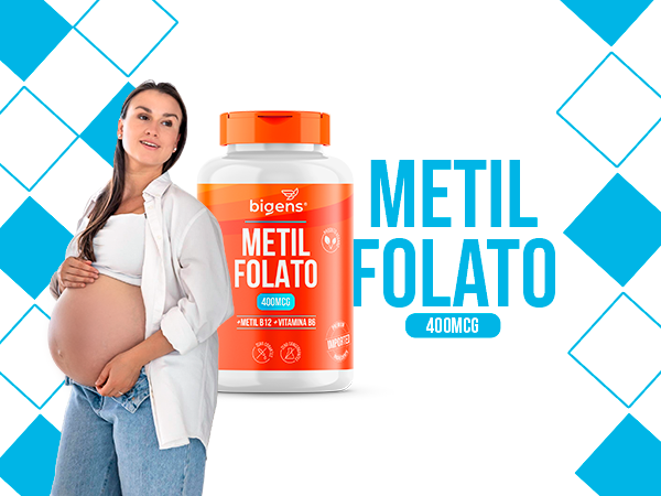 METILFOLATO 400mcg (B9) + vitaminas B6 y B12 - Cuida tu embarazo con lo mejor desde el principio